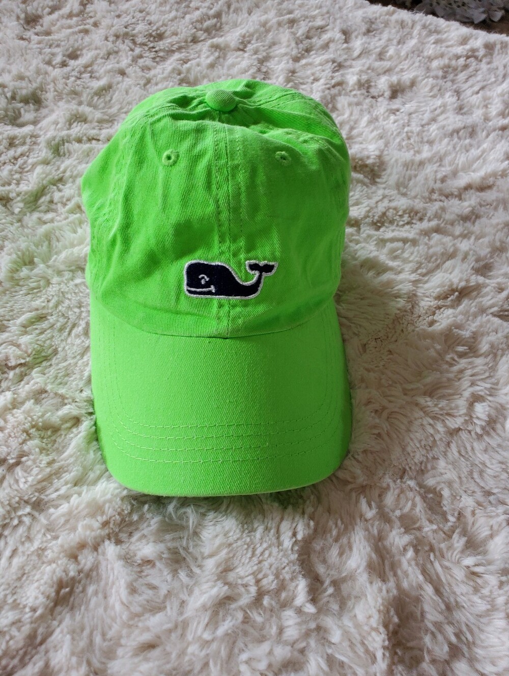Vineyard Vines Neon Green Baseball Cap